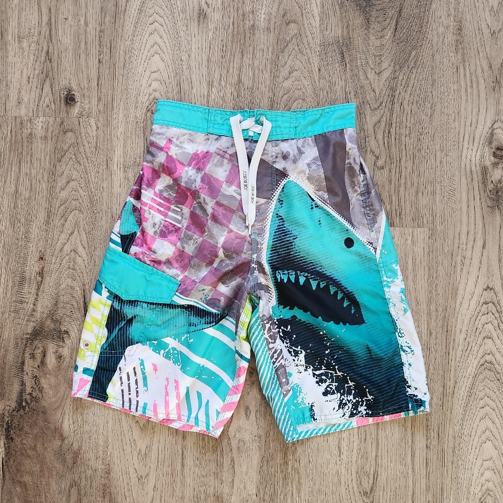 Boys JOE BOXER Swimsuit Shorts Swimwear with Liner Youth Sz. 14-16